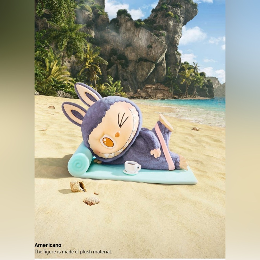 The Monsters Lazy Yoga Figure - Confirmed Americano